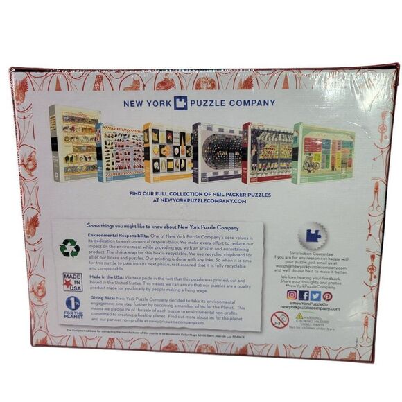 Apple Cart - New York Puzzle Co. - 500 Piece - Picture 2 of 6